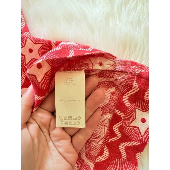 Boden linen dress Size 4 Petite - Picture 11 of 11